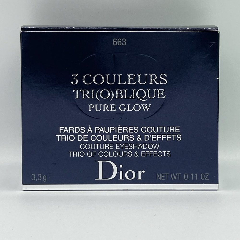 Dior Trioblique Pure Glow (663) Triple Bloom Eyeshadow Palette - Picture 2 of 6